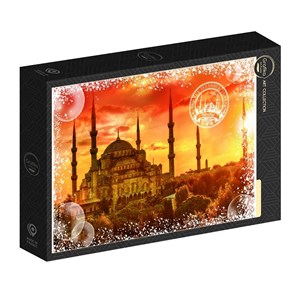 Puzzle travel around the world - turquie - sunset - 1000 pièces