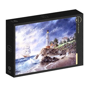 Puzzle dennis lewan - anchor cove - 1000 pièces