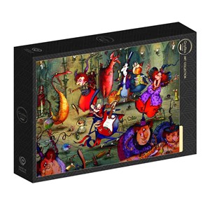 Puzzle françois ruyer - la fête des sorcières - 1000 pièces