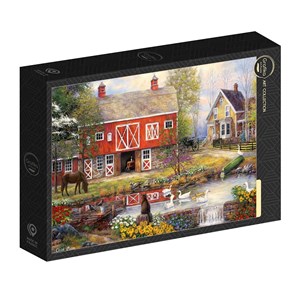 Puzzle chuck pinson - reflections on country living - 1000 pièces