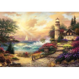 Puzzle chuck pinson - seaside dreams - 1000 pièces