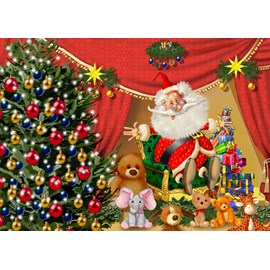 Puzzle françois ruyer - photo de noël - 500 pièces