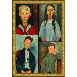 Puzzle l'oeuvre de modigliani - 1000 pièces