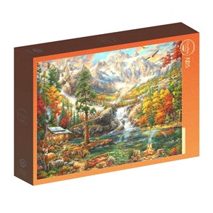 Puzzle chuck pinson - almost heaven - 500 pièces