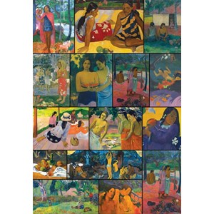 Puzzle paul gauguin - collage - 1000 pièces