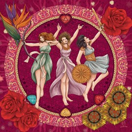 Puzzle les signes de feu en astrologie - 1000 pièces