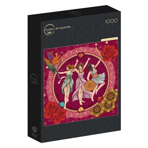 Puzzle les signes de feu en astrologie - 1000 pièces