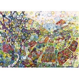 Puzzle country allotment - 500 pièces