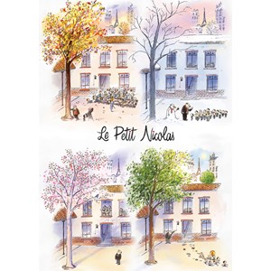 Puzzle le petit nicolas - les quatre saisons - 1000 pièces