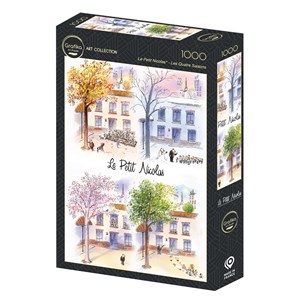 Puzzle le petit nicolas - les quatre saisons - 1000 pièces