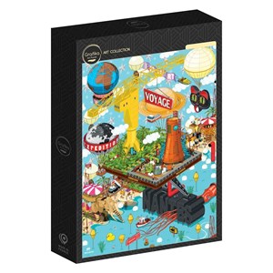 Puzzle nantes - grue titan - 1000 pièces