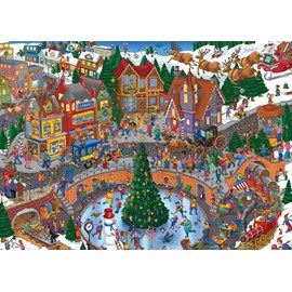 Puzzle holiday havoc - 500 pièces