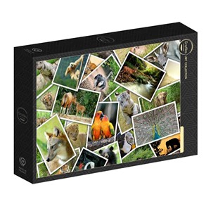 Puzzle promenade au zoo - 500 pièces