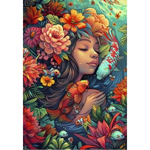 Puzzle eden cove – mahlia - 1000 pièces