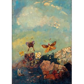 Puzzle odilon redon - papillons, 1910 - 500 pièces