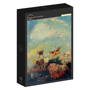 Puzzle odilon redon - papillons, 1910 - 500 pièces