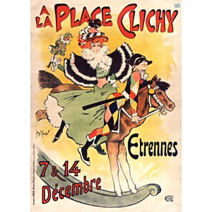 Puzzle georges meunier - a la place clichy, 1897 - 500 pièces