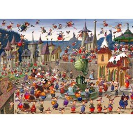 Puzzle le rendez-vous des sorcières - 1500 pièces