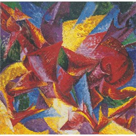 Puzzle umberto boccioni : forme plastiche di un cavallo, 1914 - 1000 pièces