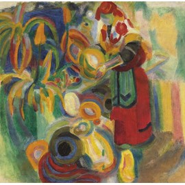 Puzzle robert delaunay - la grande portugaise, 1915 - 1000 pièces