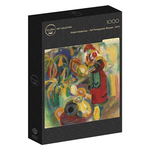 Puzzle robert delaunay - la grande portugaise, 1915 - 1000 pièces