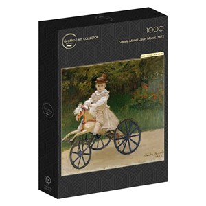 Puzzle claude monet: jean monet, 1872 - 1000 pièces