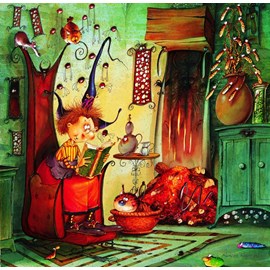 Puzzle françois ruyer - lecture de sorcière - 1000 pièces