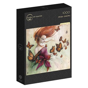 Puzzle misstigri - papillons - 1000 pièces