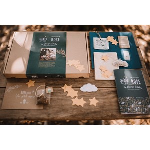 Box tisane rose