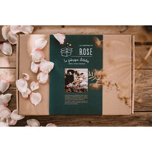 Box tisane rose