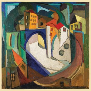 Puzzle albert gleizes - paysage, 1914-1915 - 1000 pièces