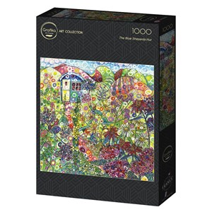 Puzzle the blue shepards hut - 1000 pièces