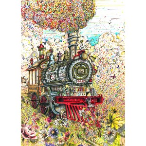 Puzzle a toute vapeur - 500 pièces