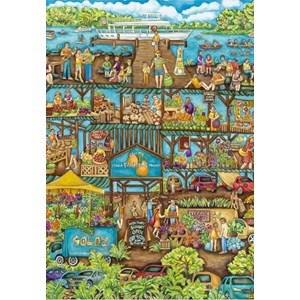 Puzzle farmer's market - 1000 pièces