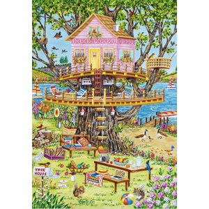 Puzzle tree house - 1000 pièces