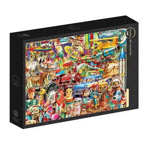 Puzzle retro toys - 1000 pièces