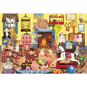 Puzzle who left the cagedoor open - 1000 pièces