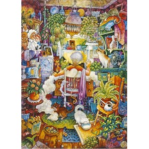 Puzzle la couturière - 1000 pièces