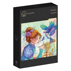 Puzzle la fille aux oiseaux - 1000 pièces