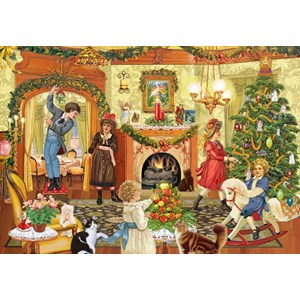 Puzzle où devons-nous accrocher le gui ? - 1000 pièces