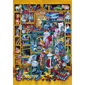 Puzzle le fabricant de jouets - 1000 pièces