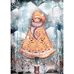 Puzzle neige - 500 pièces