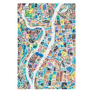 Puzzle lyon - 1000 pièces