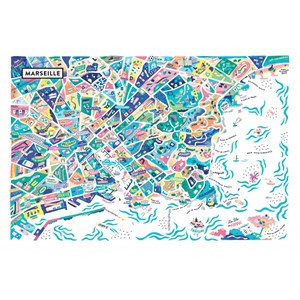 Puzzle marseille - 1000 pièces