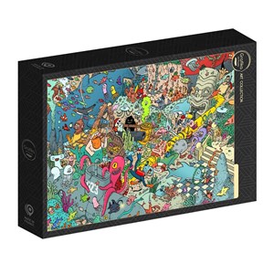 Puzzle monde sous-marin - 1000 pièces