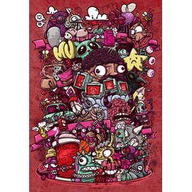 Puzzle délires illustrés - 1000 pièces