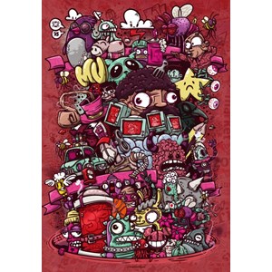 Puzzle délires illustrés - 1000 pièces