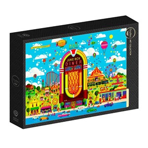 Puzzle carnaval du jukebox - 1000 pièces