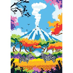 Puzzle vie sauvage - 500 pièces