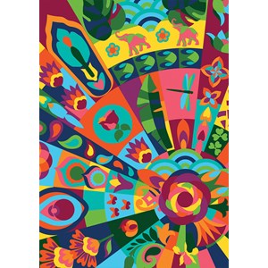 Puzzle mandala - 500 pièces